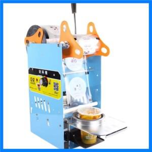 상업용 컵 밀봉 기계 수동 압력 음료 실러, 밀크티 도장 보바 티 머신, 95mm