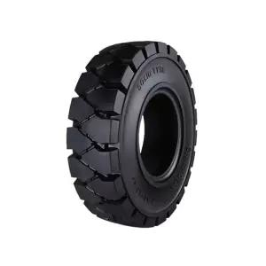 솔리드 통타이어 지게차 3톤 뒷바퀴 고하중 내마모성 초강력 노펑크 산업용