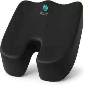 FOMI 초두꺼운 방수 시트 쿠션 (18인치 x 16인치 3.5인치) 정형외과 메모리 폼 요실금 및 유출 방지 자동차