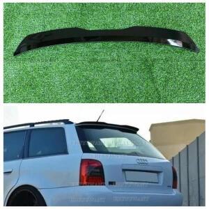 ABS 플라스틱 광택 블랙 리어 스포일러 윙, 아우디 S4 B5 1999-2001 하이 퀄리티, 자동차 윙 립 액세서리