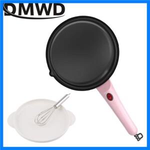 자동 팬케이크 만드는 기계 즉시 가열 DIY 스낵 부리토 베이킹 팬 크레페 메이커 스프링 롤 플래피 잭 라자