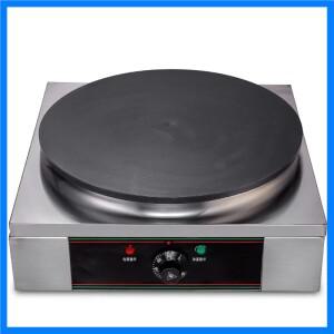 데스크탑 팬케이크 메이커 전기 자동 곡물 프라이팬 온도 조절기 스테인레스 스틸