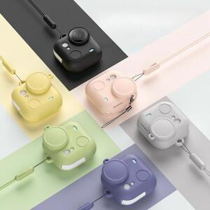 인스타 고 울트라 소프트 실리콘 커버 카메라 바디 보호 케이스 렌즈 캡 액션 충격 방지 스크래치