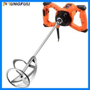 220V 전기 시멘트 믹서 전문가용 조절식 모르타르 퍼티 파우더 혼합기 벽 작업용 플라스터 믹싱 머신