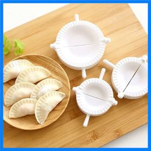 3pcs 7cm/8cm/10cm 수동 만두 제조기 플라스틱 금형 세트 빠른 만들기 도구 주방 가정용 클립 TMZ