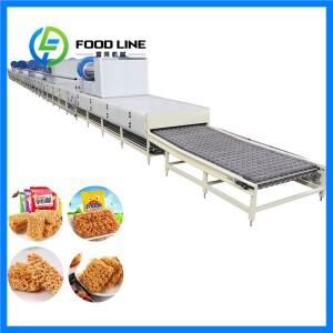 맞춤형 자동 파스타 국수 제조기 전문 인스턴트 누들 생산 라인 및 압출기