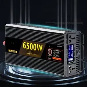 차량용 인버터 순수정현파 6500w 캠핑 60hz 전압변환기 자동차 대형