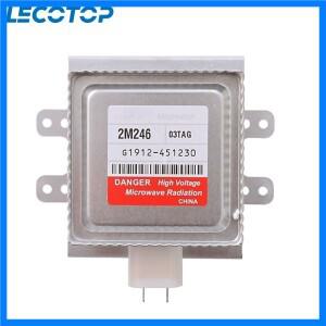 새로운 2M246-03TAG 공냉식 마그네트론 LG 전자레인지용 산업용 마이크로파 발생기 교체 부품