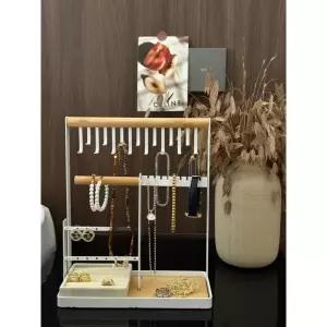 고급 목걸이 거치대 악세사리 보관대 진열대 주얼리 신형 랙+주얼리 박스