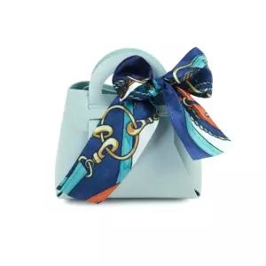 미니스카프백 선물포장 케이스 50p 스카이블루