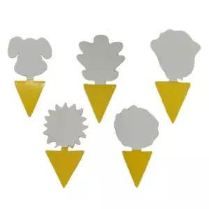 식물해충퇴치제 해충끈끈이트랩 화초벌레 화분벌레트랩 가든트랩 노란 화분끈끈이