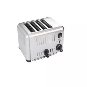 전문가용 4구토스트기 스틸 상업용 토스터기 최대2cm 4단