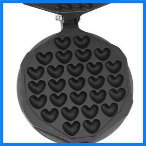 HPH2O 상업용 하트 모양 에그 버블 와플 메이커 기계 몰드 아이언