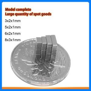 3x2x1 mm 소형 블록 강력 자석 가정용 냉장고 사무실 DIY