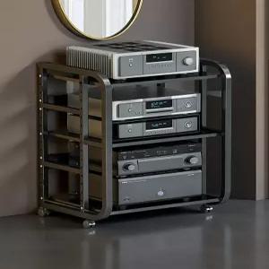 랙 믹서 거치대 선반 수납장 스피커 진열대 플로어 앰프