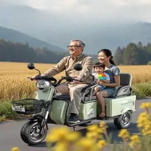 농업용 운반차 삼륜 전동차 세발 농기계 스쿠터 트럭 농사 짐차 트라이크