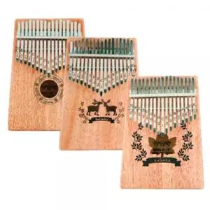 17음계 칼림바 마호가니 엄지 손가락피아노 카림바 FXY7+1BCC