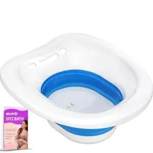 화장실용 미소리 좌욕 치질용 산후 관리 - 요니 스팀 시트 완화 여성용 키트 접이식 침지와 함께