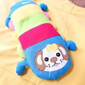 리브하우스 무지개벌레 베개 블루 배게 애기베개 829069