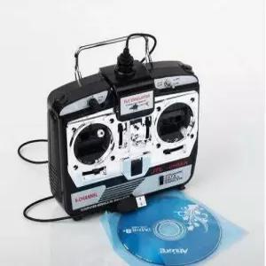 Sundrone G7 실제 시뮬레이터 6CH/8CH 항공기 컨트롤러-PC rc 헬리콥터 simulater RF 비행 G7.5 FMS Drone