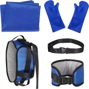 손잡이가 있는 보행 벨트 침대 시트 위치 지정 슬라이드 장갑 연장 및 이송 벨트를 포함한 홈 케어 간호