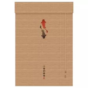 대나무발 커튼 음식점 업소용 현관 창문 창발 출입구 업소용문발 테라스 갈대발