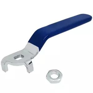 Dn50 볼 밸브 스위치 핸들 액세서리용 NGeGe 강철 핸들(1pcs 파란색 8x12mm)