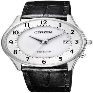 [CITIZEN] CITIZEN COLLECTION AS1060-11A 손목시계 맨즈 광발전 에코·드라이브 전파 시계 소가죽