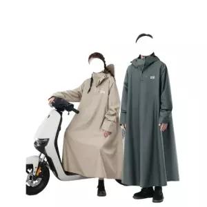 최 판초 우의 스탠다드소매커버 경량 남자우비 배달 비옷 터쿼이즈그린 M