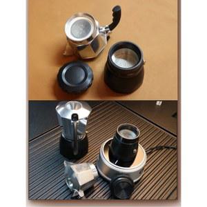 모카포트 도징링 커피 반자동 호환 티탄천 분홍비 침칠봉 국산 3컵 도징툴 단일밸브 이중밸브 56mm 2컵