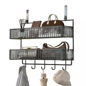 문걸이 벽걸이형 선반 옷장 수납 가방 행거