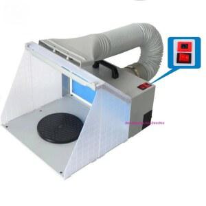 모델 모형 착색 배기 송풍 배기팬 샌딩 속도 분사 목공 페인트박스 에나멜 색칠