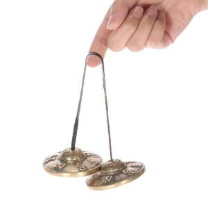 수제 티베트 명상 팅샤 심벌 기호 인치 5CM 불교 포함 행운의