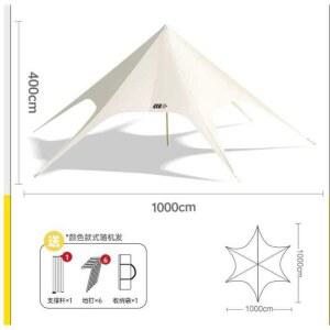 렉타 아이 마운틴하이커 경량 윈드 캠핑윈드스크린 그늘막 차박 코팅 대형타프