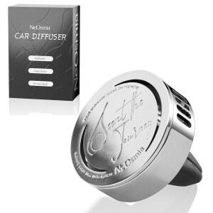 네오스미아 자동차 방향제 통풍구 클립 패드 동안 리필 5팩 클립할 수 80일 1개 5개) 오일 통풍구에서 . 지속되며 + 향기 쉽게 (메탈 플로럴