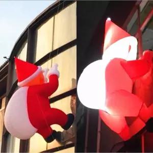 산타 풍선 인형 벽타는산타 대형 4m 산타할아버지 장식