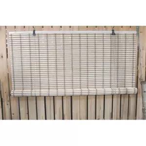 쾌적한 여름 시선 햇빛 차단 가림막 대나무문발 중 가리개 그늘막 커튼발 커텐발 통풍발