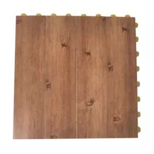 교실 틈없는 조립매트 엔틱아로마색 18P 현관타일 인테리어바닥재