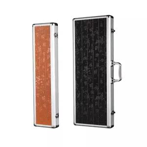 낚시고급 찌케이스 민물 휴대용 채비 붕어 상자 엘레강트블랙 찌통 오동나무 케이스 대용량