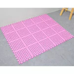 수영장 목욕탕 화장실 PVC 지압 조립매트 20P 욕실논슬립시공 안전사고방지