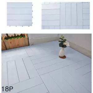 미끄럼방지 쉬운청소 현관 욕실 데크타일 타일매트 바닥재 조립식장판