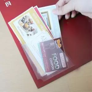 [문구/오피스] 바인더 포켓 영수증 메모 꽂이 스티커 91x106 30매 이름표