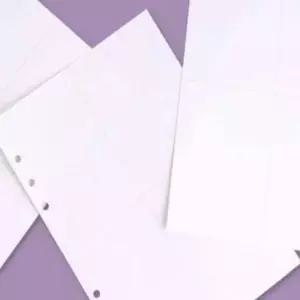 [문구/오피스] 리필 4분할 내지 다이어리리필 다이어리용지