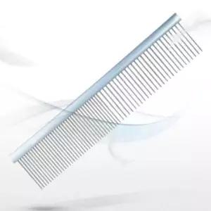 [반려] 듀얼 강아지 빗질 도구 엉킨털 관리 정전기 방지 애완동물 브러시