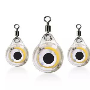 낚시 미니 LED눈알 수중 집어등 갈치 갑오징어 쭈꾸미 ILd9+9REx