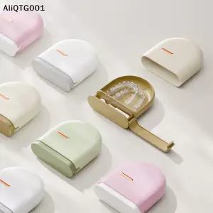 휴대용 보관 케이스 구강 청결용 마우스 가드 박스 틀니 치아 교정기 보관용