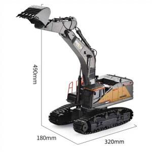 1 중장비 굴삭기 표준 포크레인RC 선물 알씨 표준형 포크레인 단일상품 RC 1개
