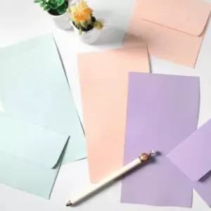 [문구/오피스] 파스텔 편지지 8종 프로포즈편지지 편지