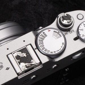 DBZZ 카메라 핫 슈 커버 - xt30 xt200 xt100 셔터 버튼 및 xpro3(fsh xpro2 호환됩니다 소프트 xt50 xt5 세트)과 Fuji 릴리스