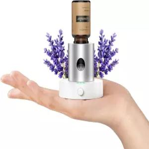 아로마테라피를 위한 10l 라벤더 오일이 함유된 올자스 미니 워터리스 네뷸라이징 에센셜 오일 디퓨저 가정